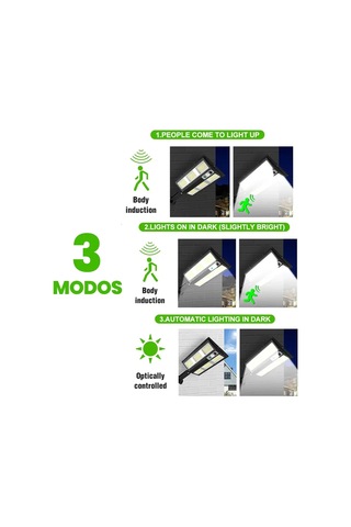 Hareket Sensörlü Ip65 Güneş Enerjili Led Spot Kumandalı 5224 Az