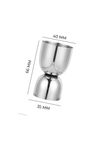 Maks Wıne Kokteyl Bar İçin Jigger Ölçü Kabı. 168965135 Çelik Grafit