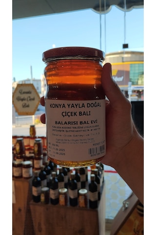 Konya Yayla Çiçek Balı 850 Gr Yöresel Lezzet