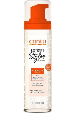 Cantu Angela Koruyucu Stil Ayar Köpüğü Saç Köpüğü 237 Ml