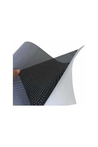 Lazeristan Özel Baskı Siyah Delikli Folyo 137Cm X 1M Siyah Delikli Cam Filmi