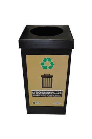 Geri Dönüşüm Kutusu - Geri Dönüşmeyen Evsel Atık