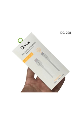 Divex Type-c Usb-c 67w Hızlı Şarj Kablosu Dc-208