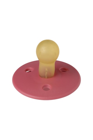 Mininor Kauçuk Emzik 0+ Ay - Heat Flower - Bordo