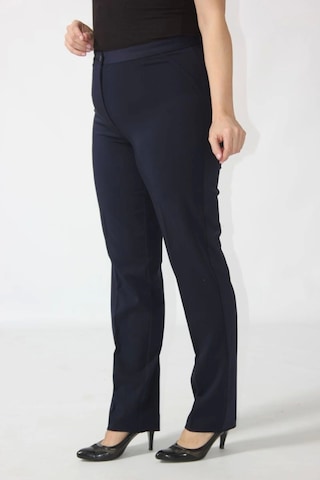 Moda Berray 2555 Gizli Cep Modeline Sahip Büyük Beden Pantolon Lacivert Lacivert