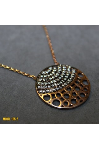 Osmanlı Motif Küçük Yuvarlak Kolye