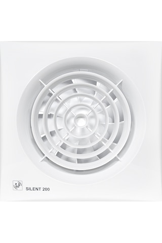 Silent-200 Crz Zaman Ayarlı Sessiz Banyo-Wc Fanı