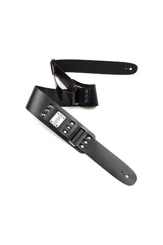 Leatherton Lt Loader Hakiki Deri Gitar Askısı Siyah