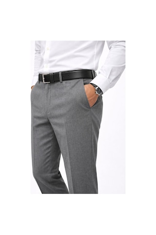 Classics Men Caserta Regular Fit Likralı Erkek Kumaş Pantolon - 7558 gri