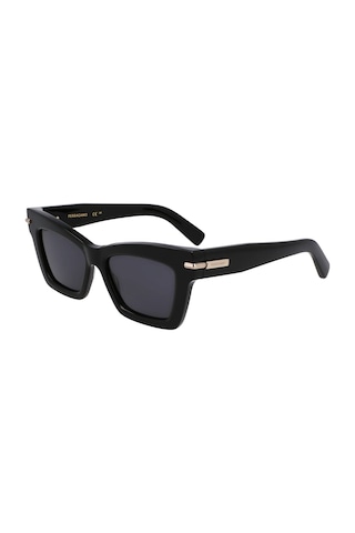 Salvatore Ferragamo Sf 2031s 001 53 Kadın Cat Eye Siyah Kemik Güneş Gözlüğü Siyah