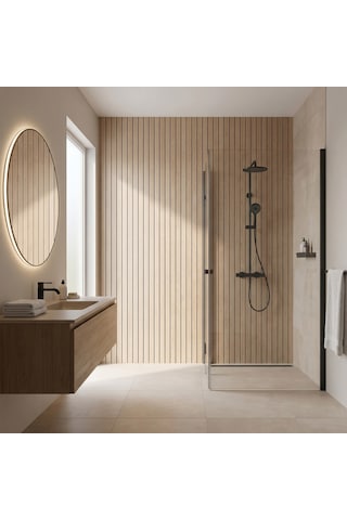 Brano Naturel Ahşap Desen Duvar Lambiri 60x280 Cm-kendinden Yapışkanlı 1102