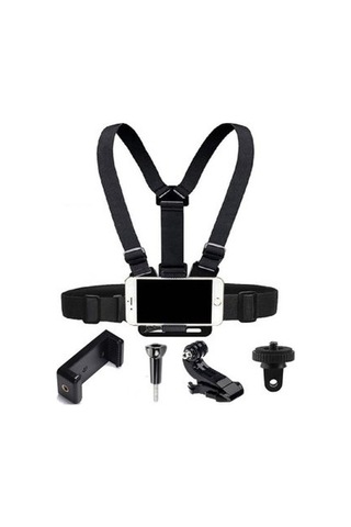 Outfire  Telefona  Uyumlu Göğüs Kemeri Vlog Video Çekim Seti