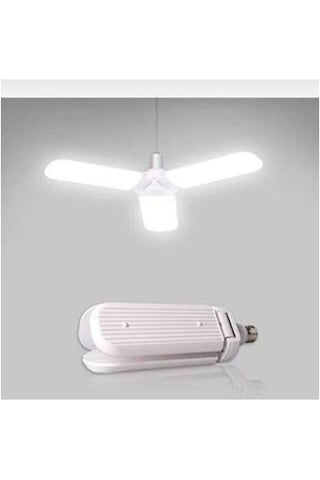 3 Kollu Katlanır Enerji Tasarruflu 45w Beyaz Pervane Led Ampul