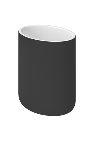 Ikea Ekoln Diş Fırçalık 6 X 9 X 11 Cm Koyu Gri