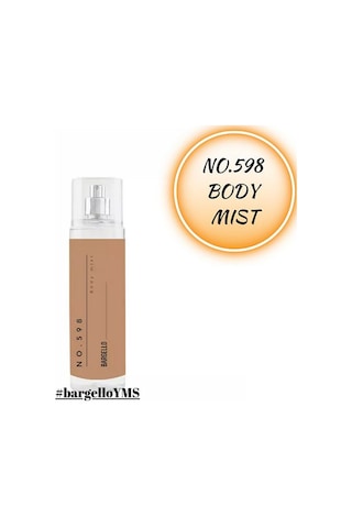 No.598 Unısex 210 Ml Body Mıst