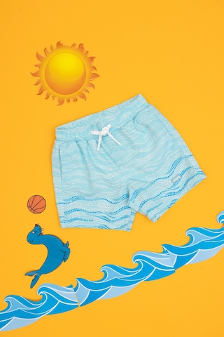 U.s. Polo Assn. Erkek Çocuk Aqua Deniz Şortu 50309569-vr007 Aqua