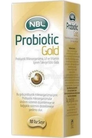 Nbl Probiotic Gold Gıda Takviyesi 10 Stick Şase