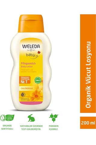 Weleda Organik Nemlendirici Vücut Losyonu 200 ML