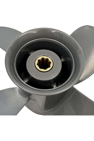 Yamarine Honda Dıştan Takma 4 Kanatlı Motor Pervanesi 8/20hp Outboard 4 Blades Propeller Diameter: 9 1/4ø X Pitch: 10'' Spline: 8 Diş 58134-zv4-010ah