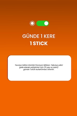 Erbatab C Vitamini İçeren Takviye Edici Gıda