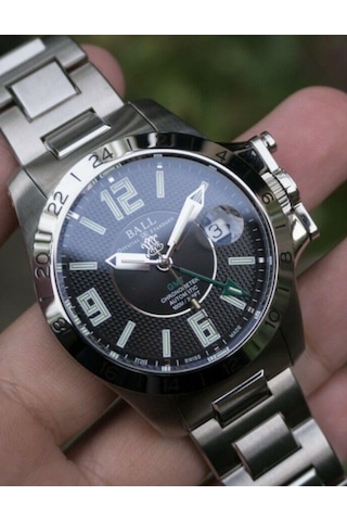 Ball Gm2098c-scaj-bk Erkek Kol Saati Gümüş
