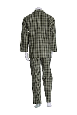 The Don Koyu Yeşil Kareli Poplin Erkek Pijama Takımı