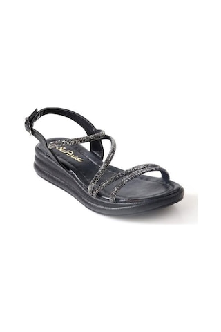Papuçcity Sprs 02824 Kadın Günlük Taşlı Sandalet 001