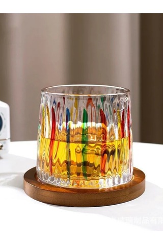 Kitoboj Döner Bardak Ve Tepsi 300 Ml 148505368 Şeffaf Kristal