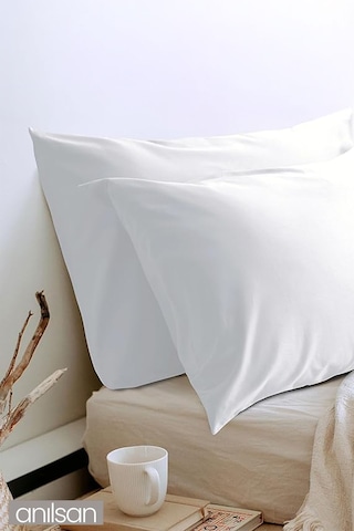 6'lı Mikrofiber Antialerjik Yastık - 1000gr, 50x70cm, Boncuk Silikon Dolgulu