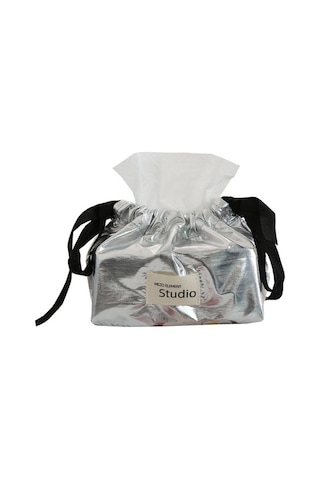 Besthome1 Yüksek Kaliteli Poliester Ahşap Kutu, Ev Dekoru Araç İçin Çok Amaçlı Minimalist Tasarım Metal Pembe