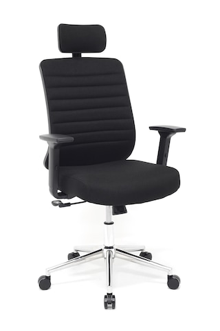 Zeon Büro Ofis Sistemleri // Comfort Plus Black Ofis Koltuğu Makam Koltuğu Çalışma Koltuğu Siyah