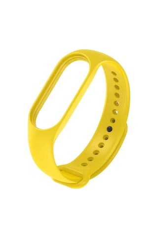 Xiaomi Mi Band 7 Uyumlu Klasik Bth Kordon Sarı