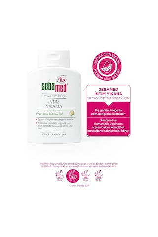 Sebamed Kuruma ve İrritasyon Karşıtı Menopoz İntim Yıkama - Hassas Cilt Dış Genital Bölge Temizleyici 200 ML
