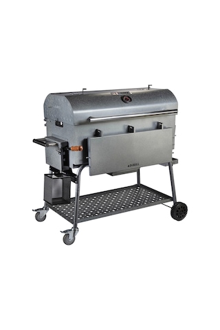 Igrıll Barbekü 1000 Mm Kömürlü Mangal Gri