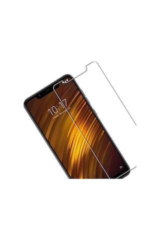 Xaiomi Pocophone F1 Kırılmaz Ekran Koruyucu Temperli Cam