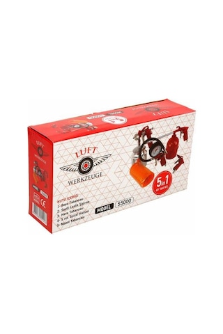 Luft S5000 Werkzeuge Havalı Alet Seti 5'li