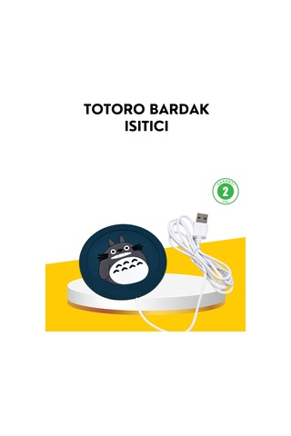 Usb Isıtıcı Bardak Altlığı Totoro Desenli 45 60 Sıcaklık Koruma