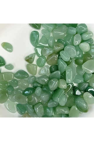 Willowhaven Yeşil Aventurin Taş Kırığı 190g 7-9mm Doğal Dekoratif Çakıl