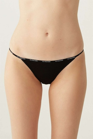 U.S. Polo Assn. Kadın Çok Renkli 5'Li Tanga Slip 67000 Beyaz