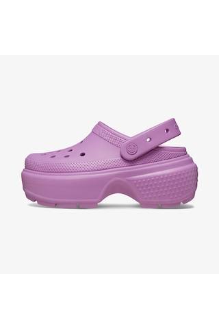 Crocs Stomp Kadın Mor Terlik Düz 209347 Mor
