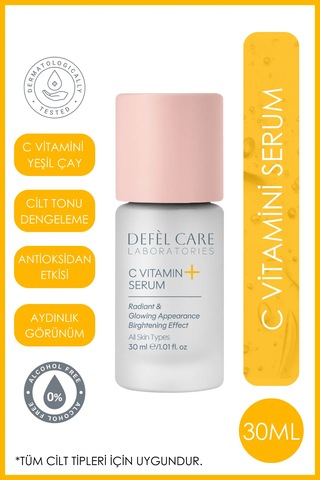 C Vitamini Serum Canlandırıcı Ve Parlaklık Veren Cilt Serumu