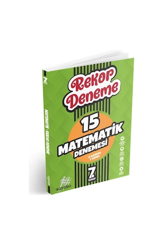 7. Sınıf Matematik Rekor Deneme - Startfen Yayınları 7. Sınıf Matematik Rekor Deneme - Startfen Yayınları