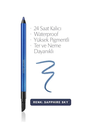 Estee Lauder Double Wear 24H Waterproof Gel Eye Pencil Saphire