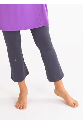 Mayovera Antrasit Lycra Tek Alt Pantalon 001
