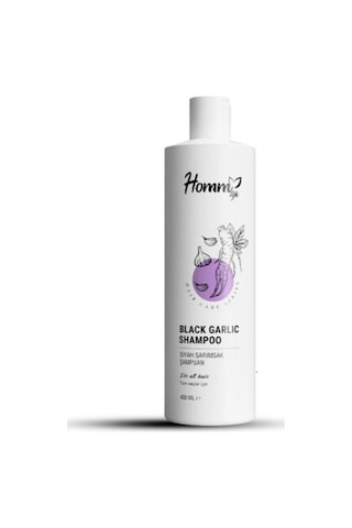 Homm Life Black Garlic Şampuan 400 ML Homm Life Black Garlic Şampuan 400 ML