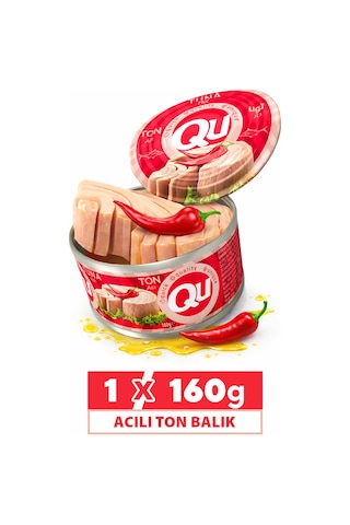 Qu Acılı Ton Balığı 160 G