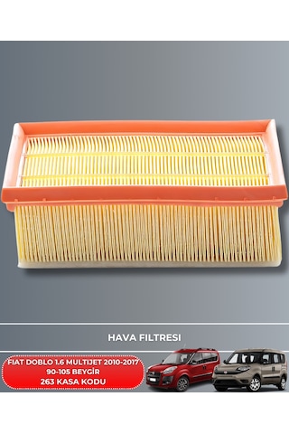 Fıat Doblo 1.6 Multıjet 2010-2011-2012-2013-2014-2015-2016-2017 90-105 Beygir Filtre Yag Bakım Seti