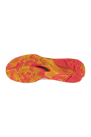 Wave Lightning Neo 3 Erkek Voleybol Ayakkabısı Beyaz / Turuncu Çok Renkli