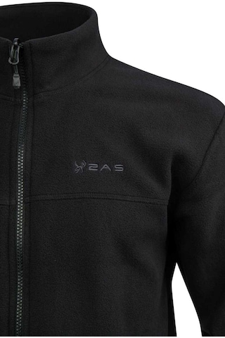 2as Chestert Erkek Tam Fermuarlı İnce Polar Sweatshırt Siyah 2aschestfbm24-0924 Siyah