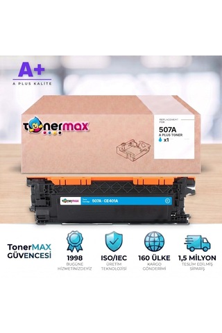 Hp 507a Ce401a Mavi Uyumlu Toner A Plus / Laserjet Enterprise 500 M551 / M575 / Pro 500 M570